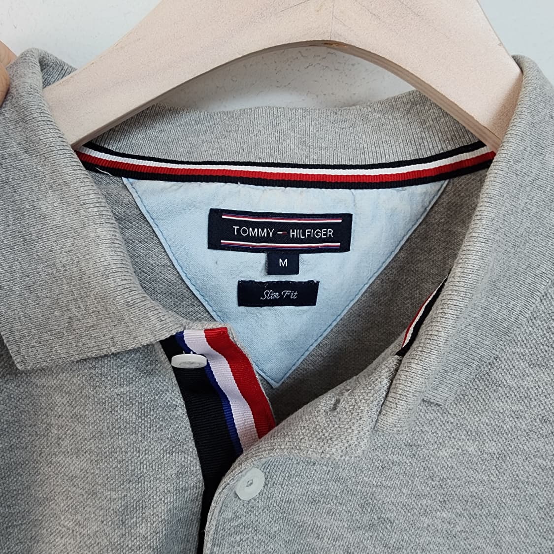 타미힐피거 그레이 반팔 티셔츠 상품이미지5