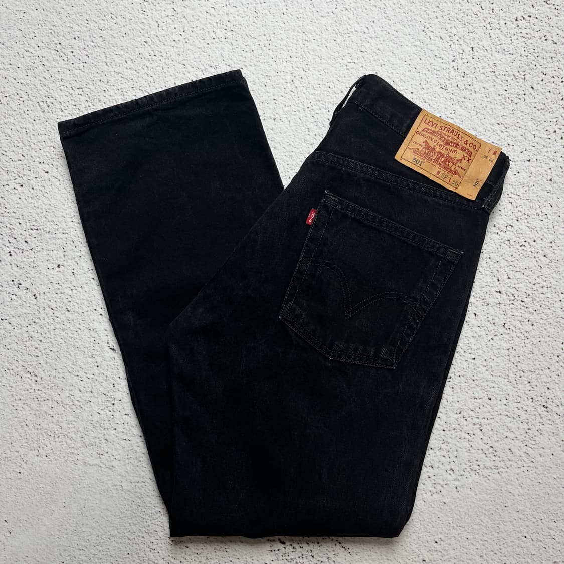 00s Levi's 501 Original Fit Black Jeans 상품이미지10