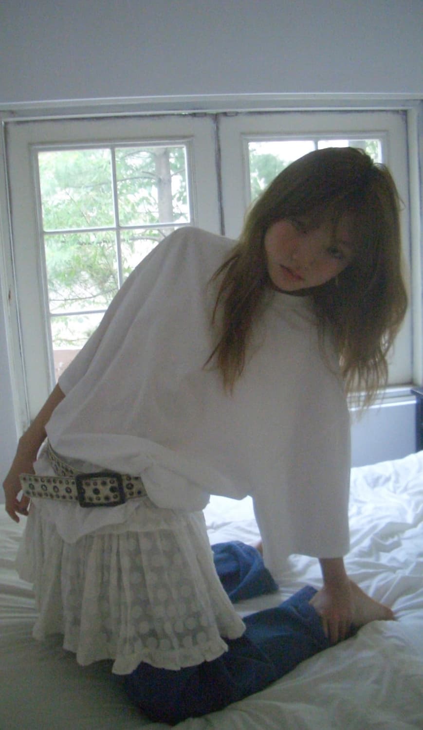 데어드 raw edge coin dote tutu skirt 상품이미지5