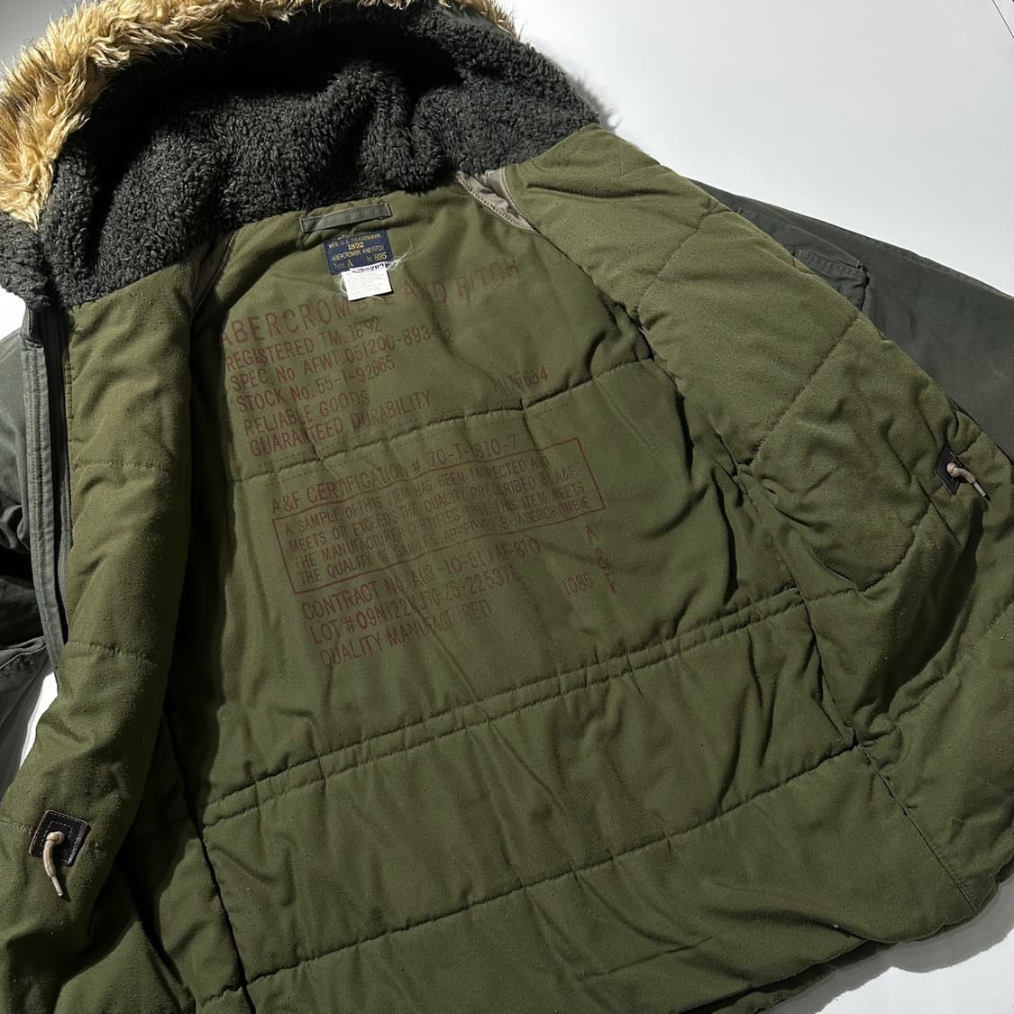 아베크롬비 N3B 파카 상품이미지5