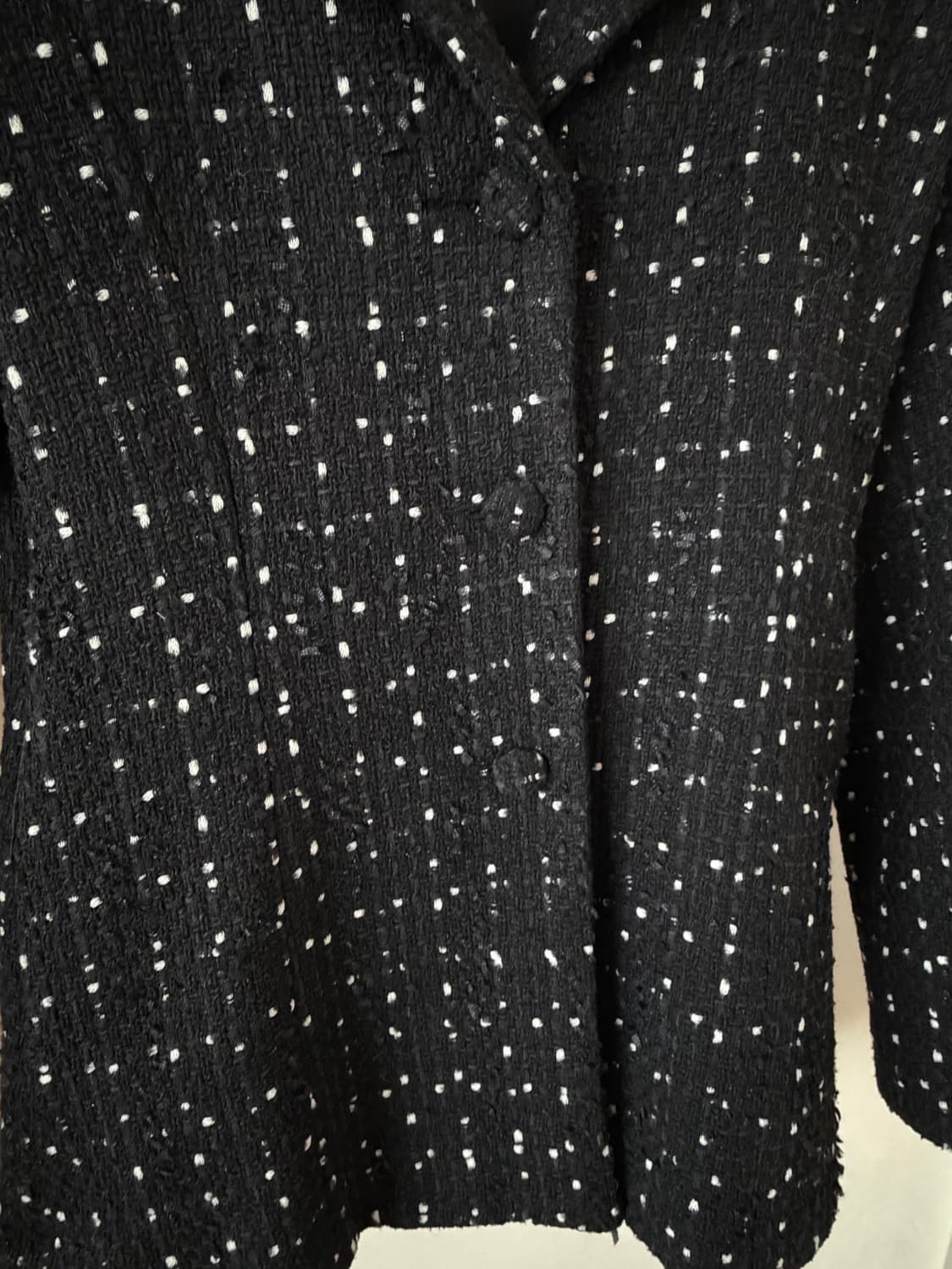 ORR 오르 블랙 트위드 자켓 S 상품이미지4