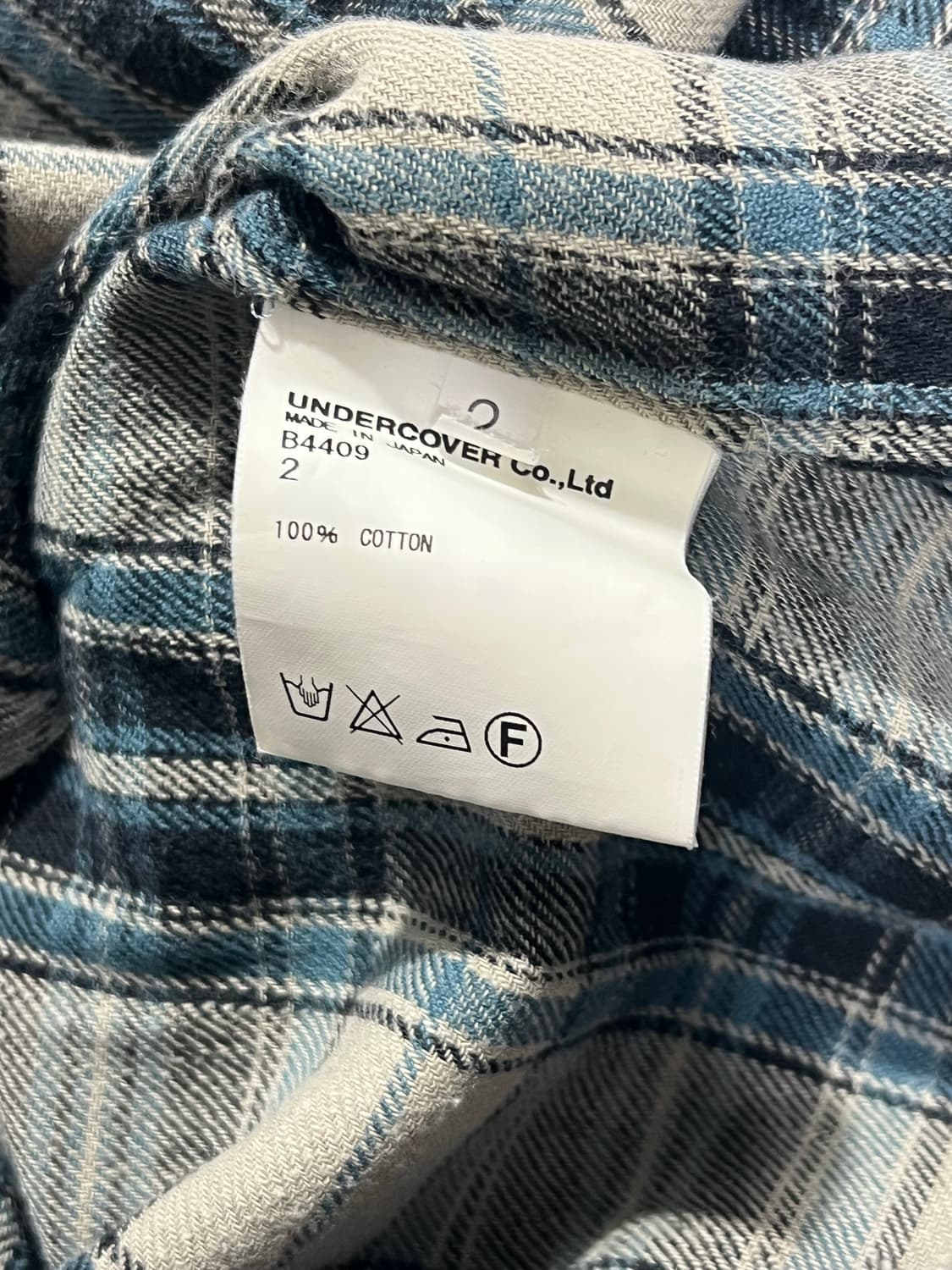 Undercoverism Double Poket Plaid Shirt 상품이미지6