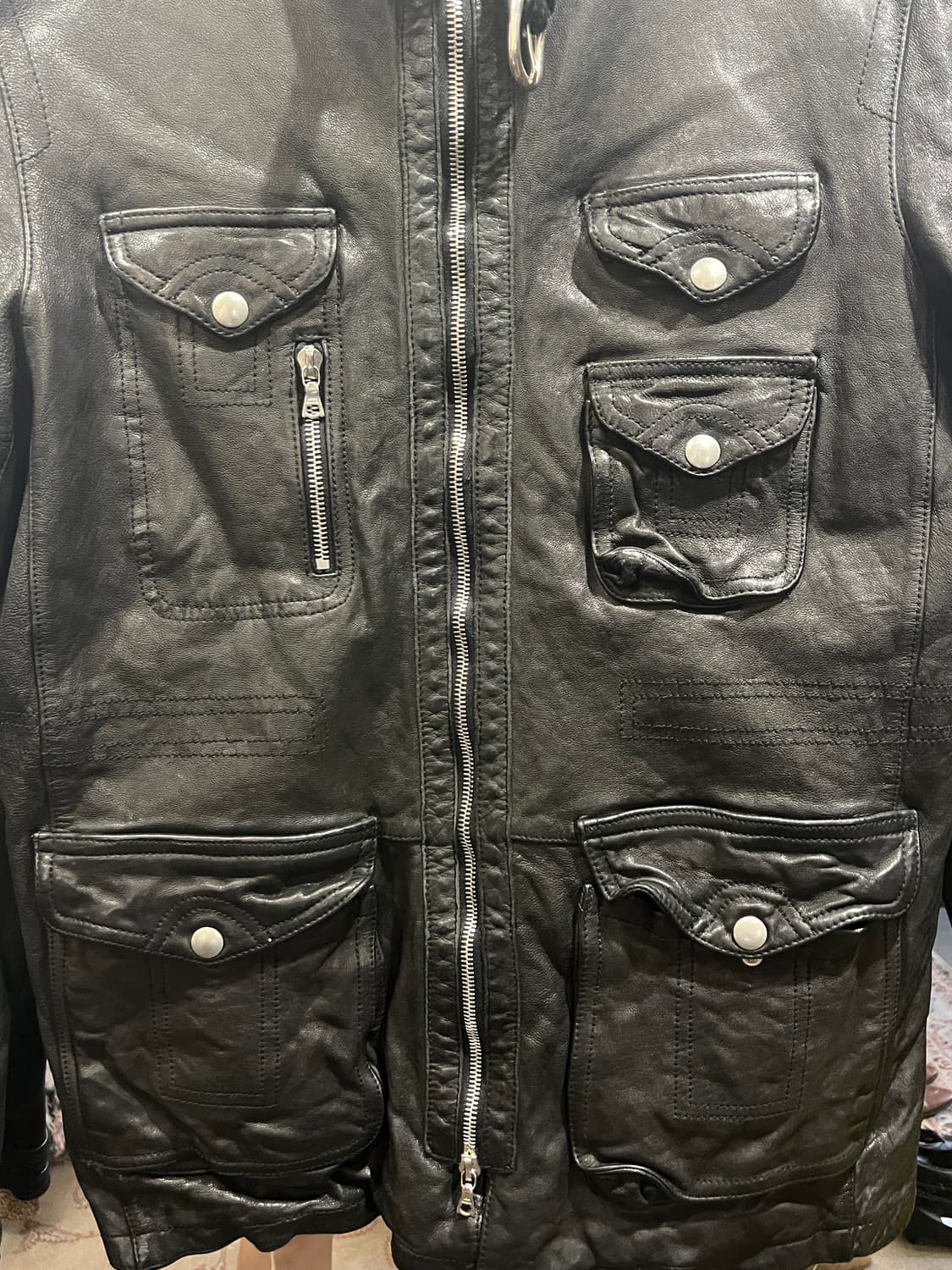 맨즈 양가죽 자켓 상품이미지5