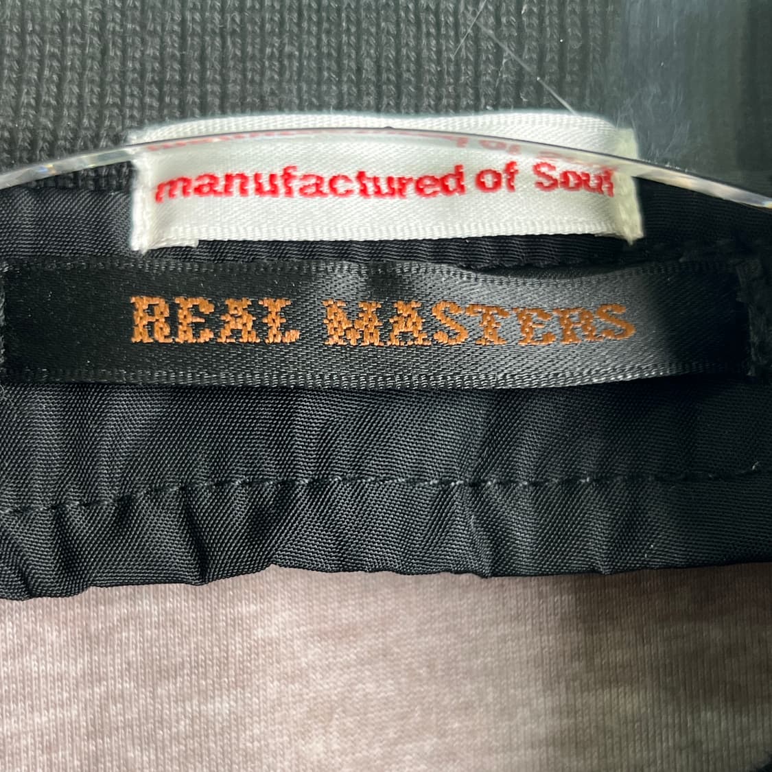 Real Master 블랙 스컬 ma-1 항공점퍼 L 상품이미지3