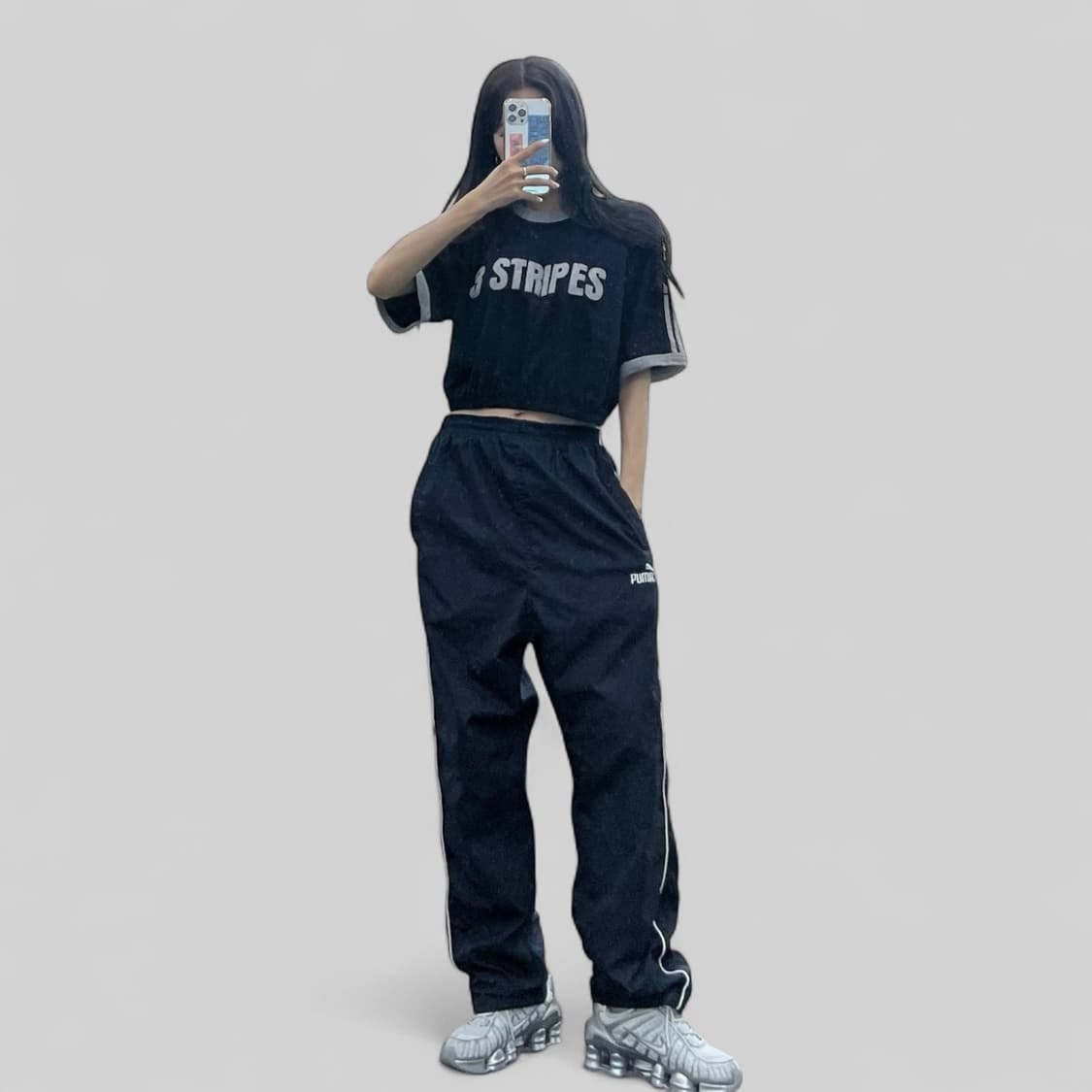 (~L)90'S 퓨마 트레이닝 팬츠-Y278 상품이미지7