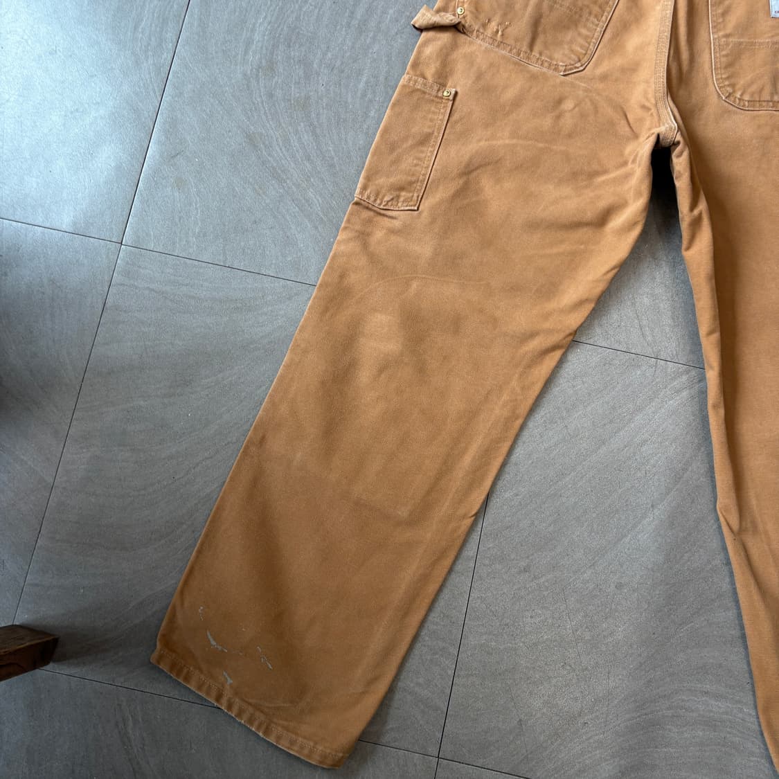 칼하트 정품 브라운 더블니 팬츠 바지 상품이미지8