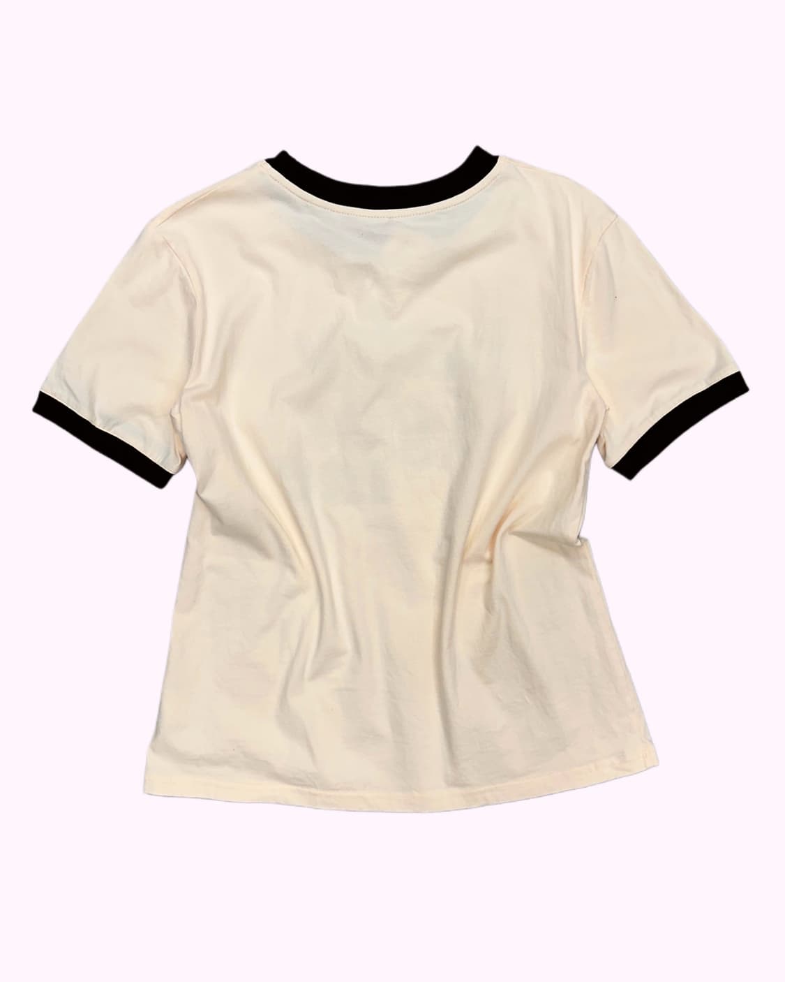 kitsch lettering linger t-shirt 상품이미지3