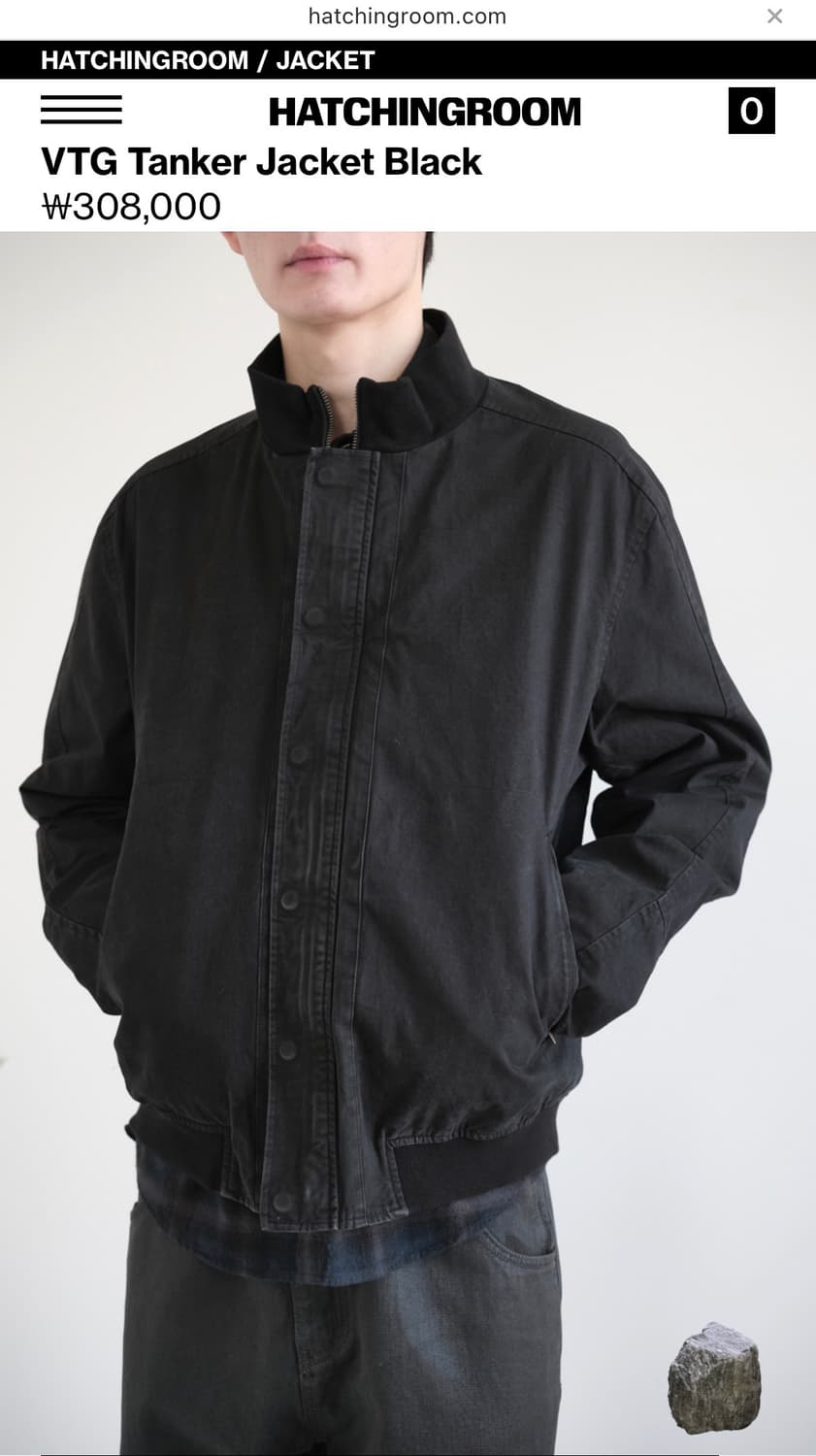 VTG Tanker Jacket Black 상품이미지4