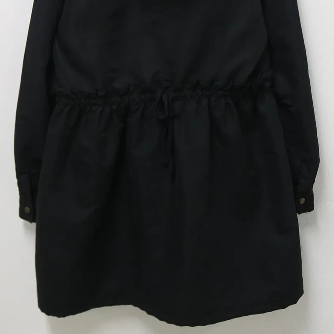 뽀글이 히메갸루 프릴 후드 코트 63622 상품이미지8