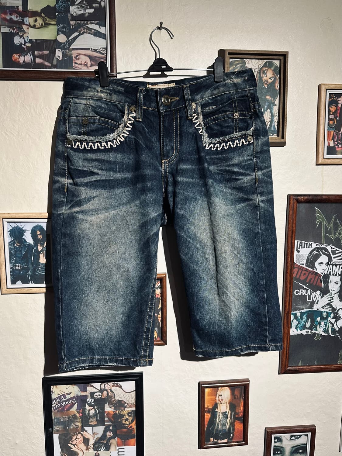 Vintage 7부 pants 상품이미지2