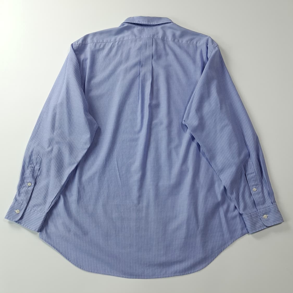 CK546 XL 폴로 90s 홍콩판 블루 핀스트라이프 셔츠 남방 상품이미지6