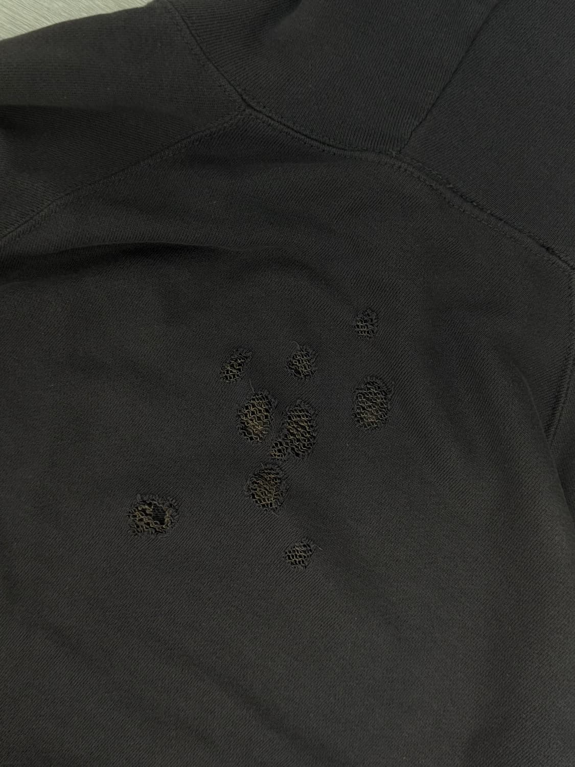 넘버나인 01AW 스쿨 오브 비주얼 코미디 후드 상품이미지8