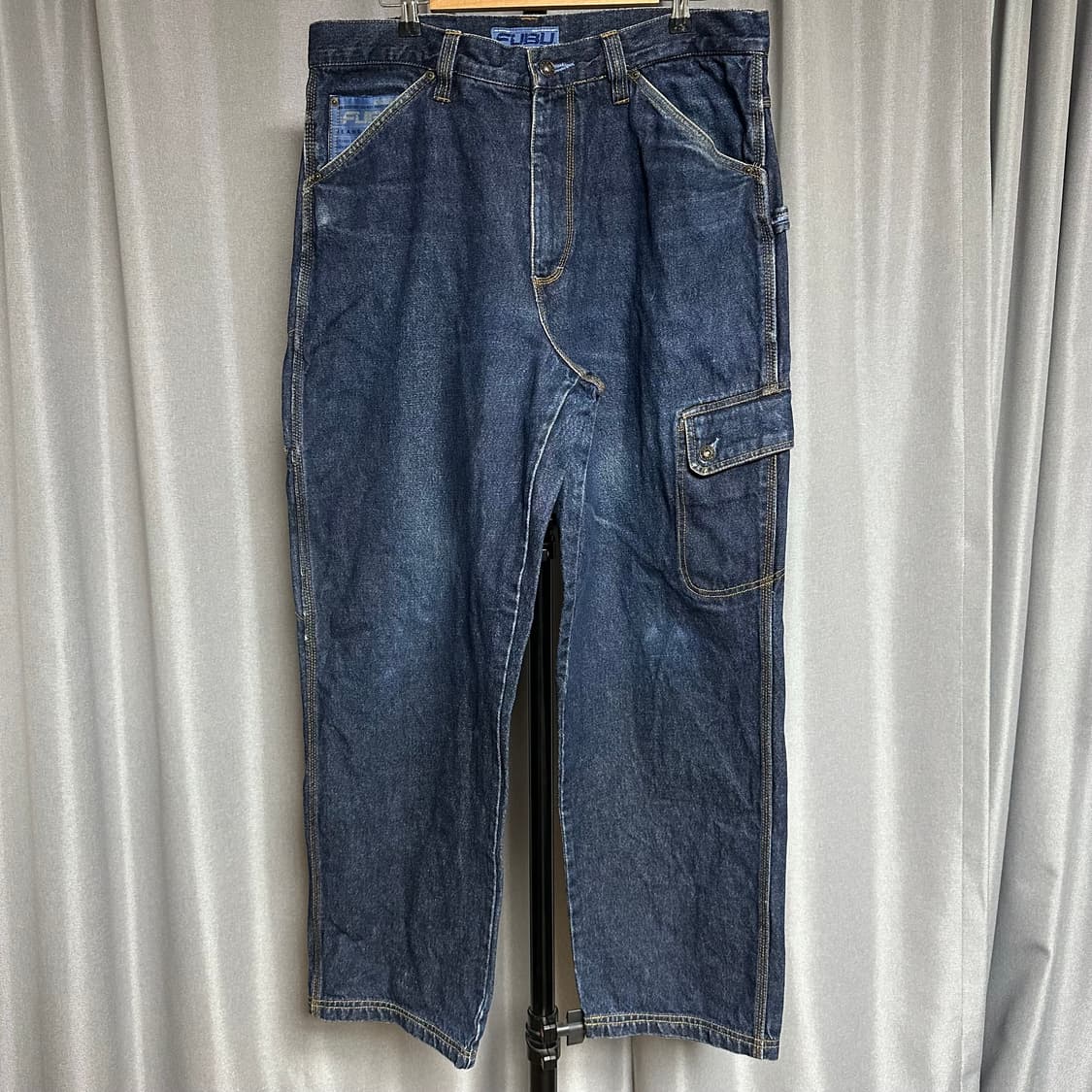 FUBU 후부 데님 카고 카펜터 팬츠 36 상품이미지1