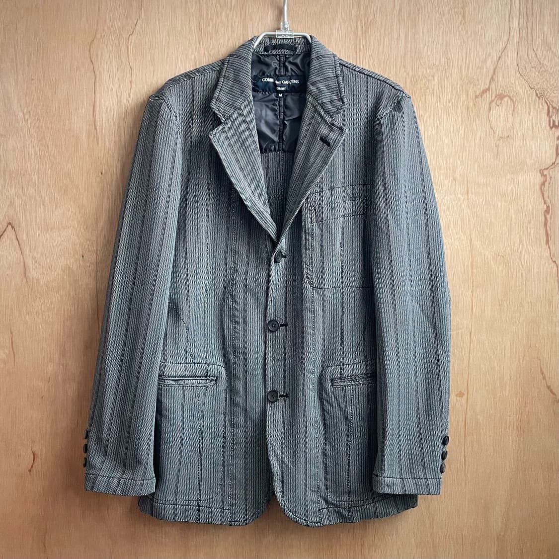 꼼데가르송 옴므 축융 스트라이프 블레이저 상품이미지5