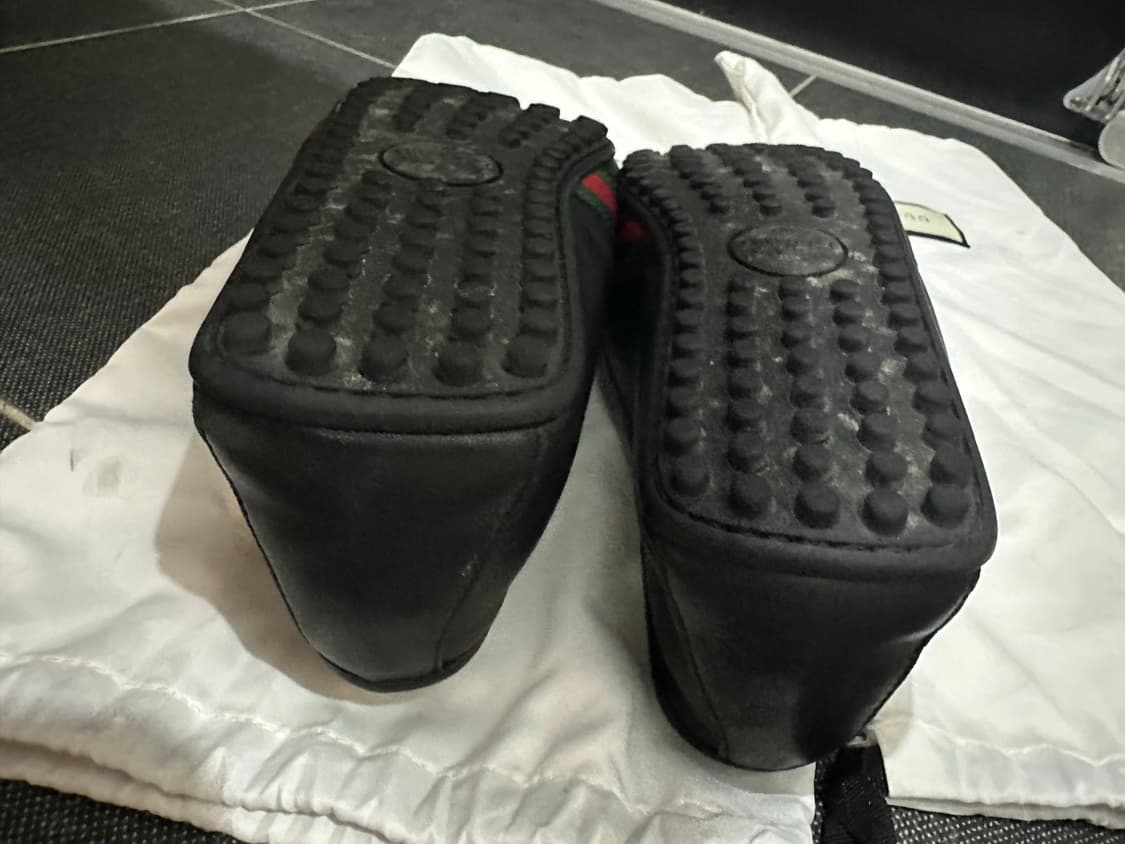 구찌 남성 웹 스트라이프 드라이빙 슈즈 / 566294 / UK8(270 상품이미지7