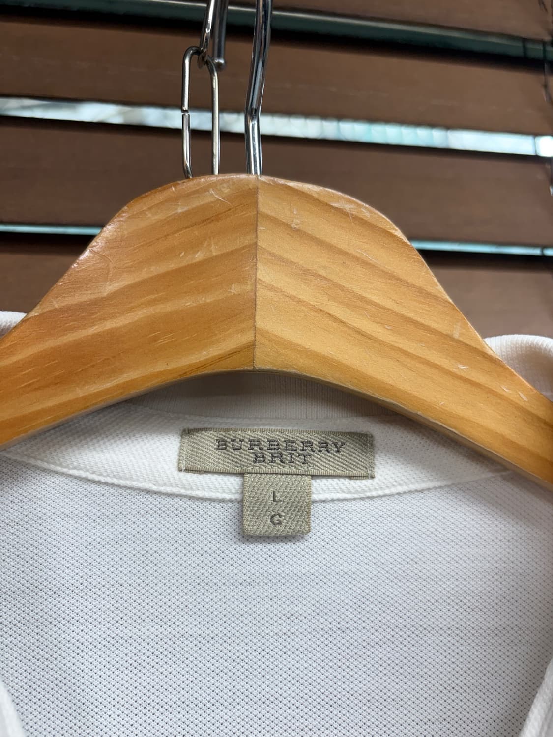 Burberry Brit 버버리 브릿 화이트 반팔 카라티셔츠 pk 상품이미지4