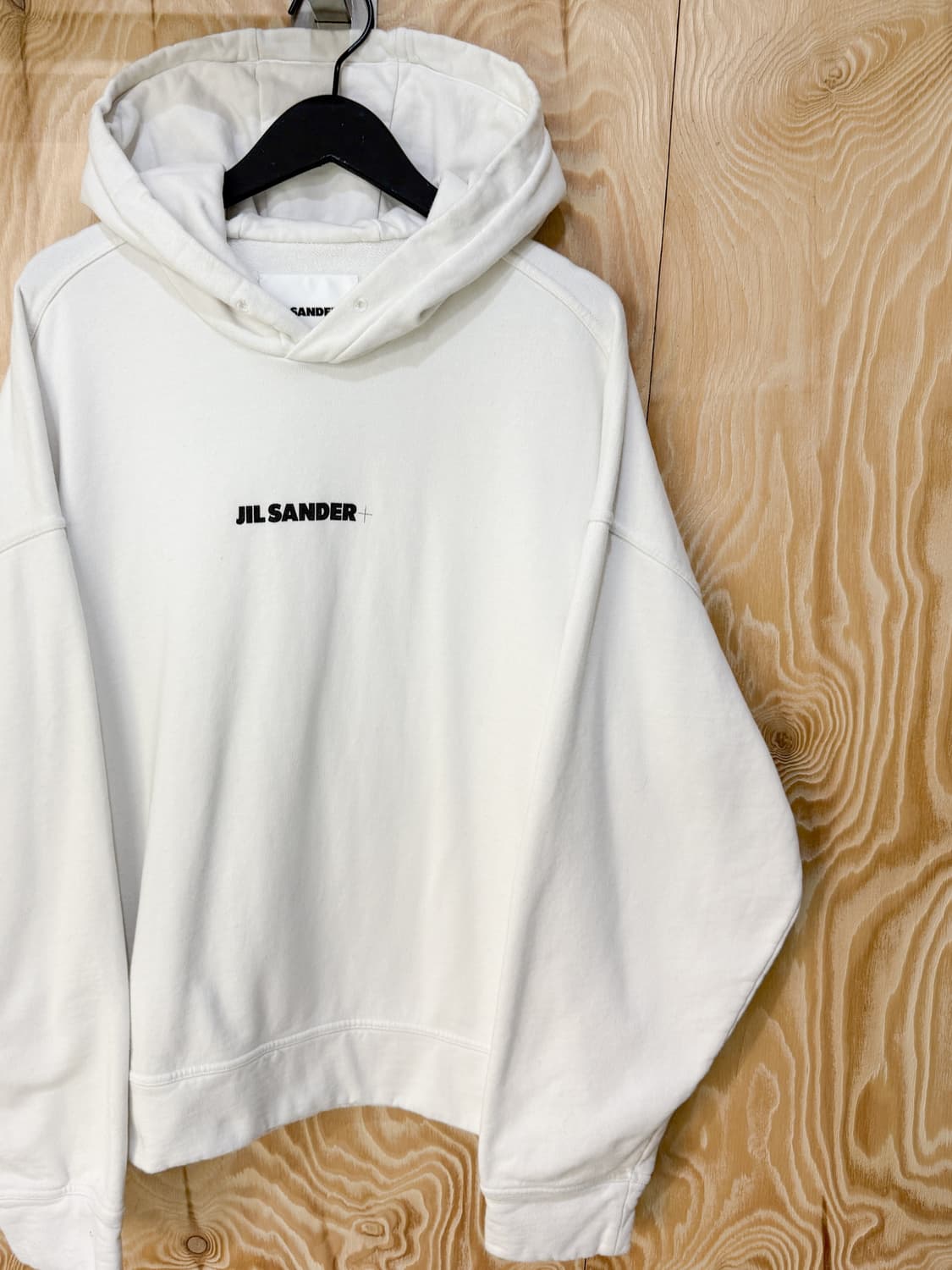 질샌더 후디드 로고 스웻셔츠 상품이미지3