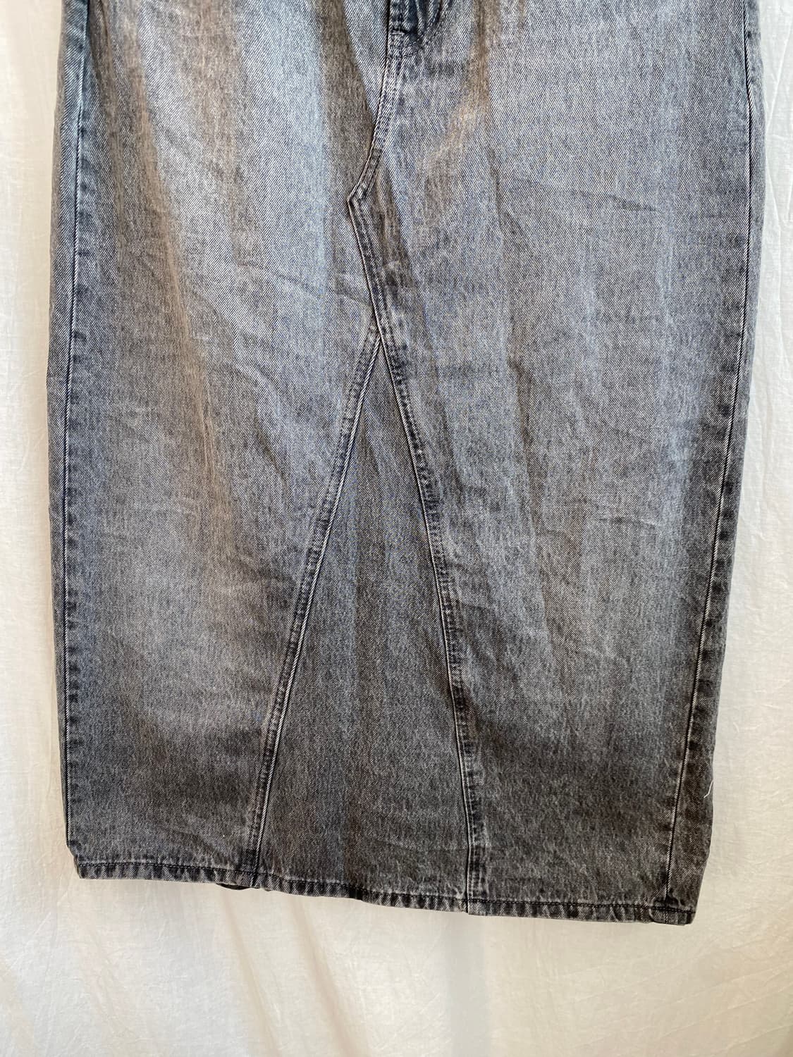 UNIQLO 흑청 데님스커트(27) 상품이미지4