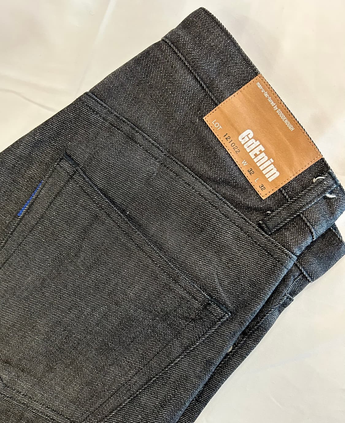 GOODENOUGH 굿이너프 후지와라히로시 프라그먼트 셀비지 데님 상품이미지2