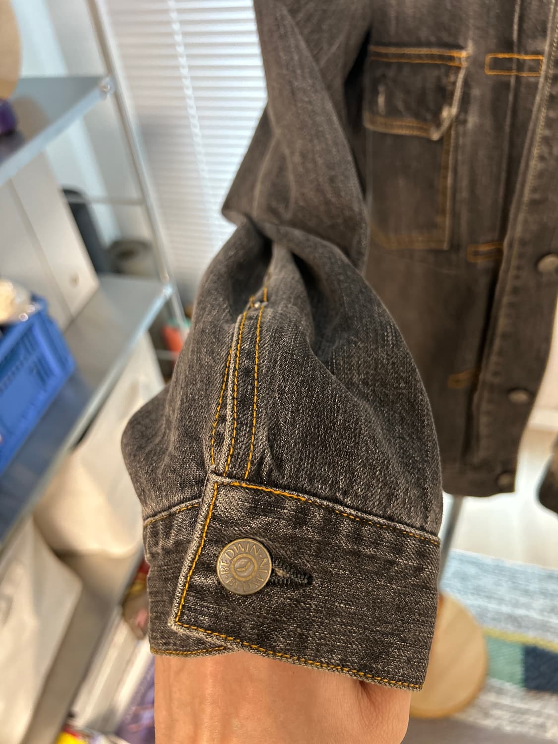 BEDWIN & THE HEARTBREAKERS 그런지 데님 트러커 자켓 상품이미지5