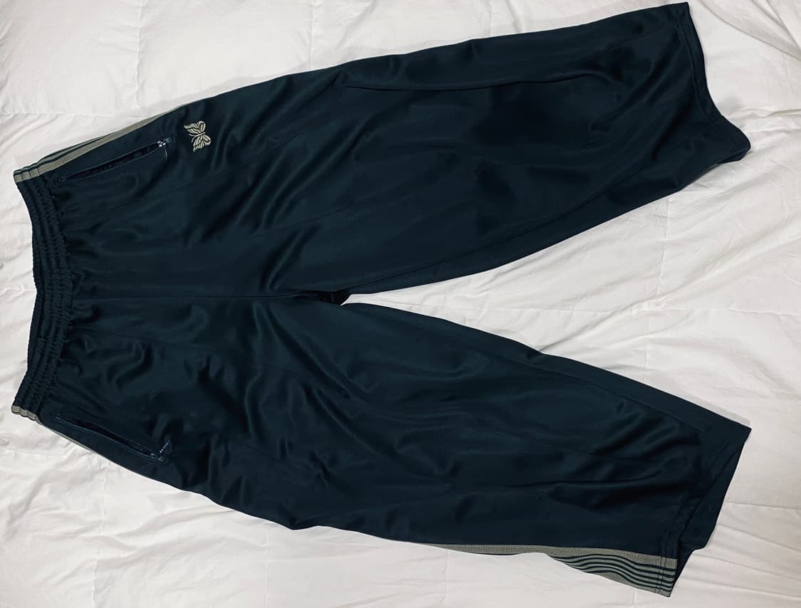 니들스 x LHP H.D. 트랙 팬츠 폴리 스무스 다크 그린 상품이미지2