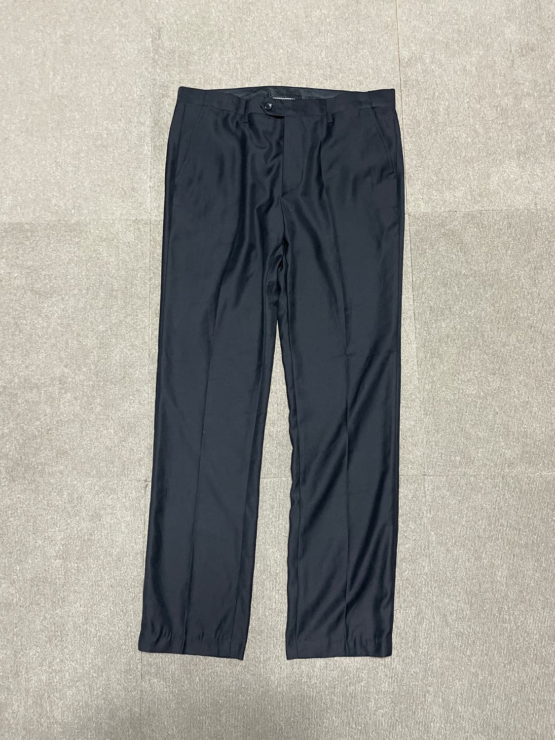 wool tapered fit classic slacks J02423 상품이미지1