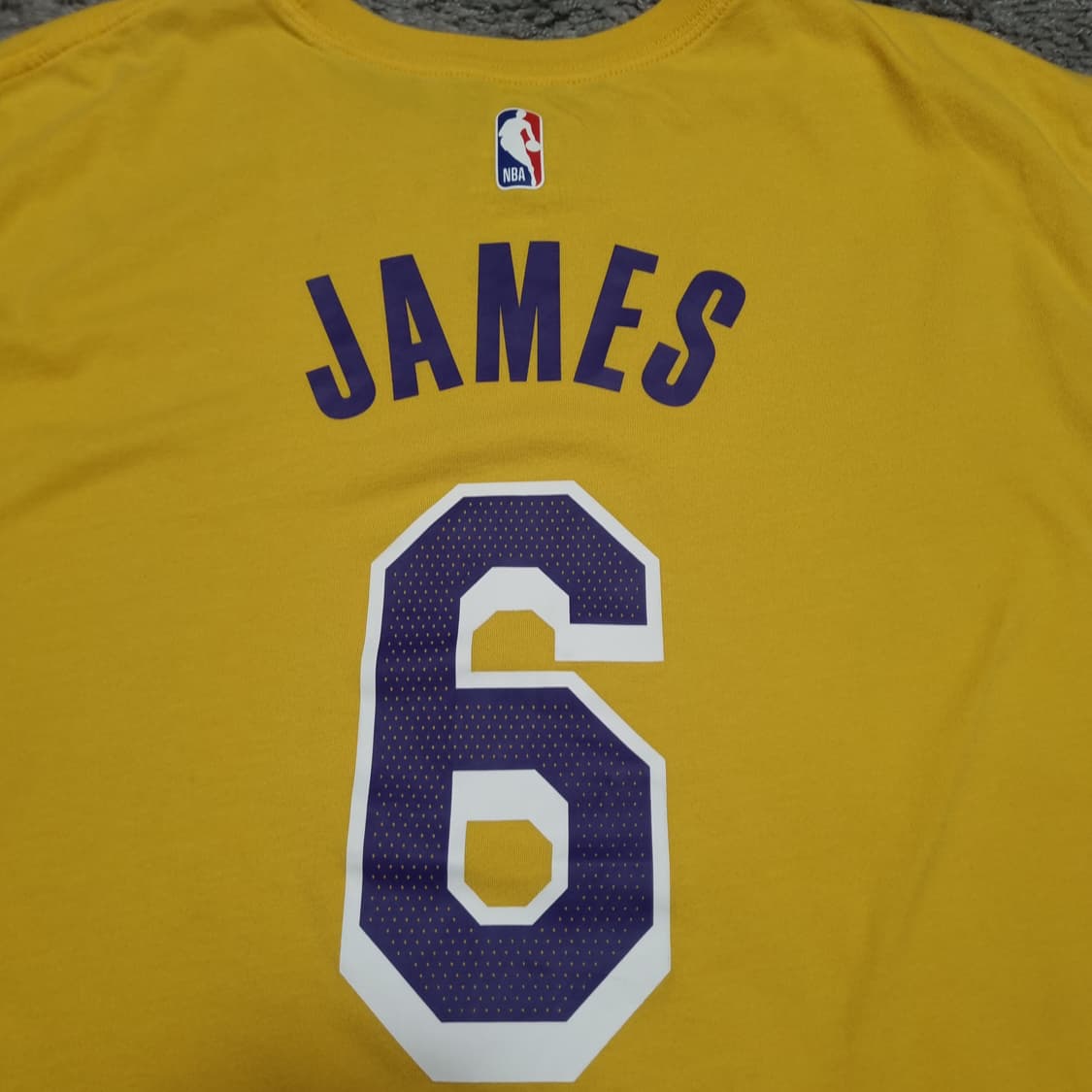 나이키 la레이커스 르브론 6번 반팔 티셔츠 xxl 115 nba 빈티지 상품이미지6