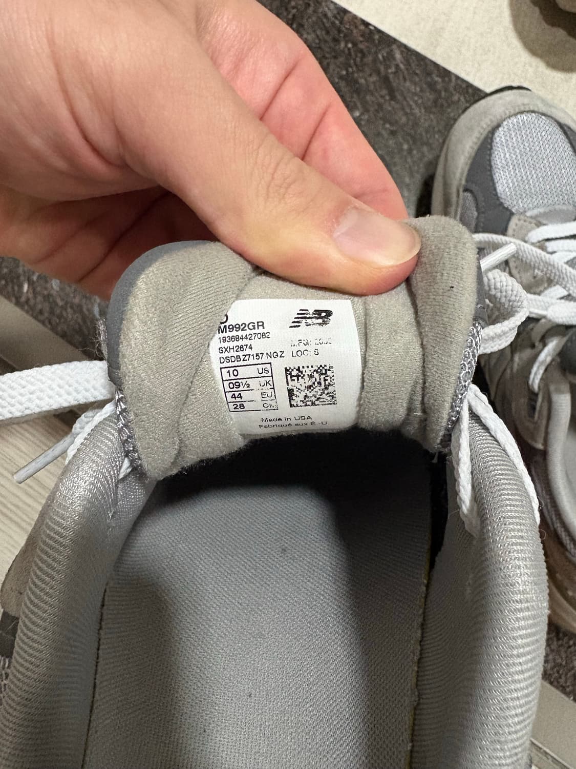 뉴발란스992 280사이즈 상품이미지6