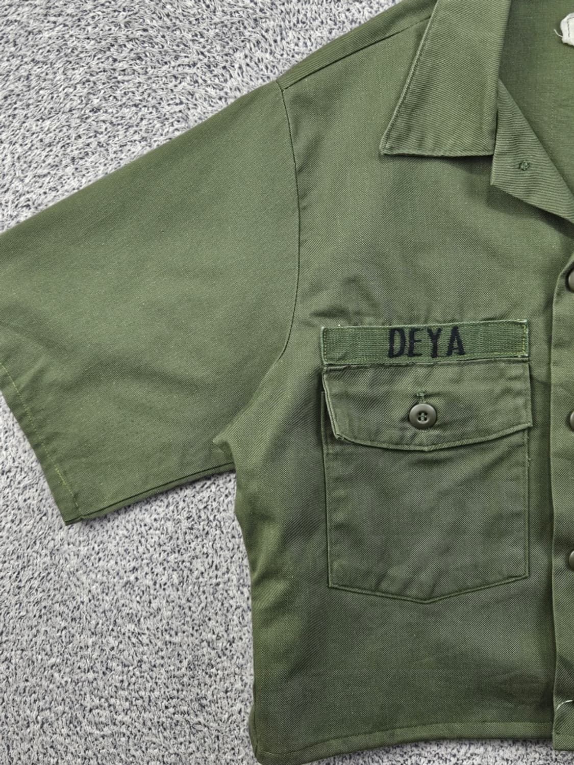 US NAVY 컴뱃 필드 셔츠 크롭커스텀 ( M추정 ) / 11910 상품이미지5