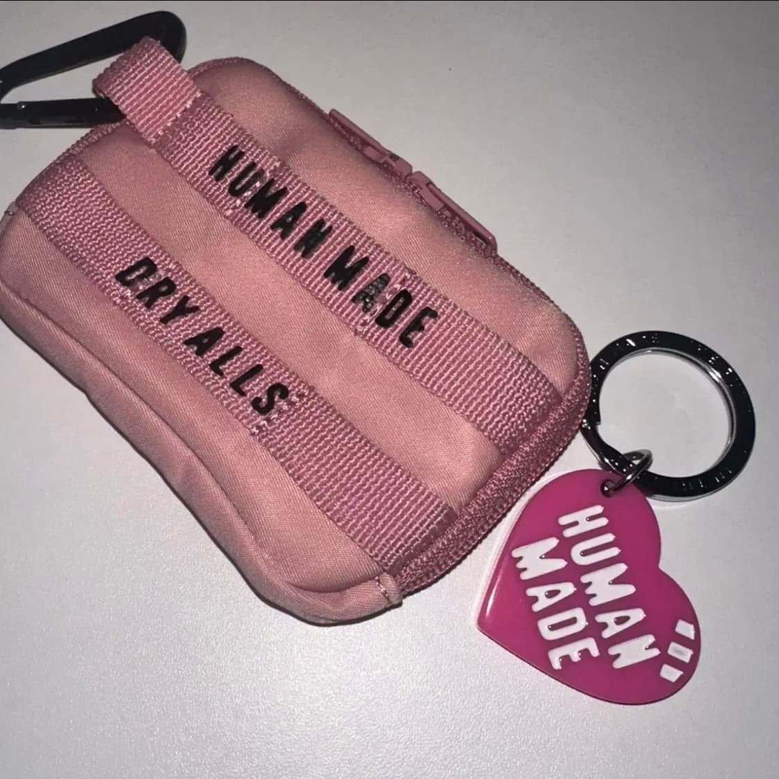 일관판매, 세트) 휴먼메이드 밀리터리 카드 케이스&  하트키링 핑크 상품이미지1