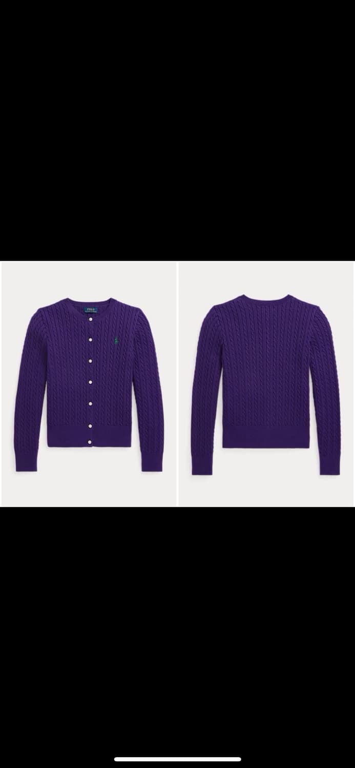 폴로 polo ralph lauren 걸즈 가디건 상품이미지1