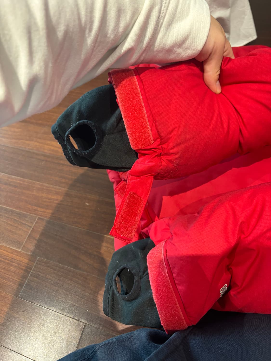 노스페이스 히말라야 패딩 레드 판매합니다 상품이미지6