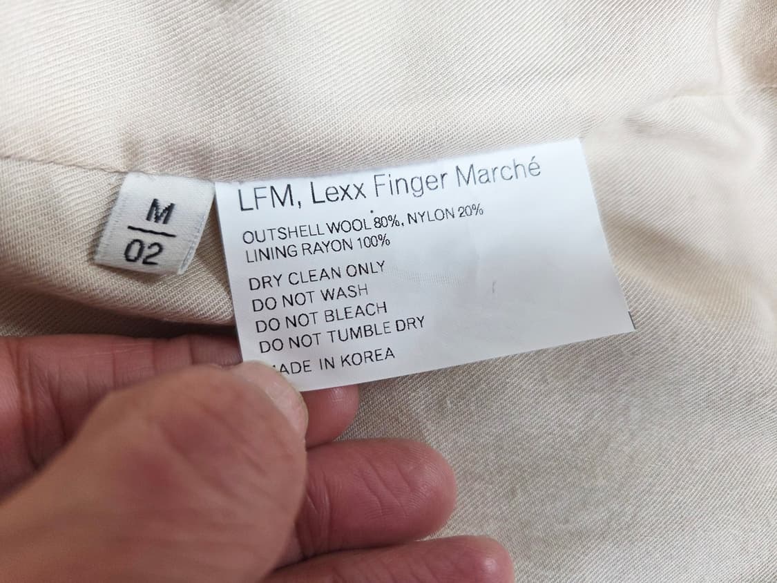 LFM  렉스핑거마르쉐 더블 브레스티드 자켓 55-66 상품이미지9