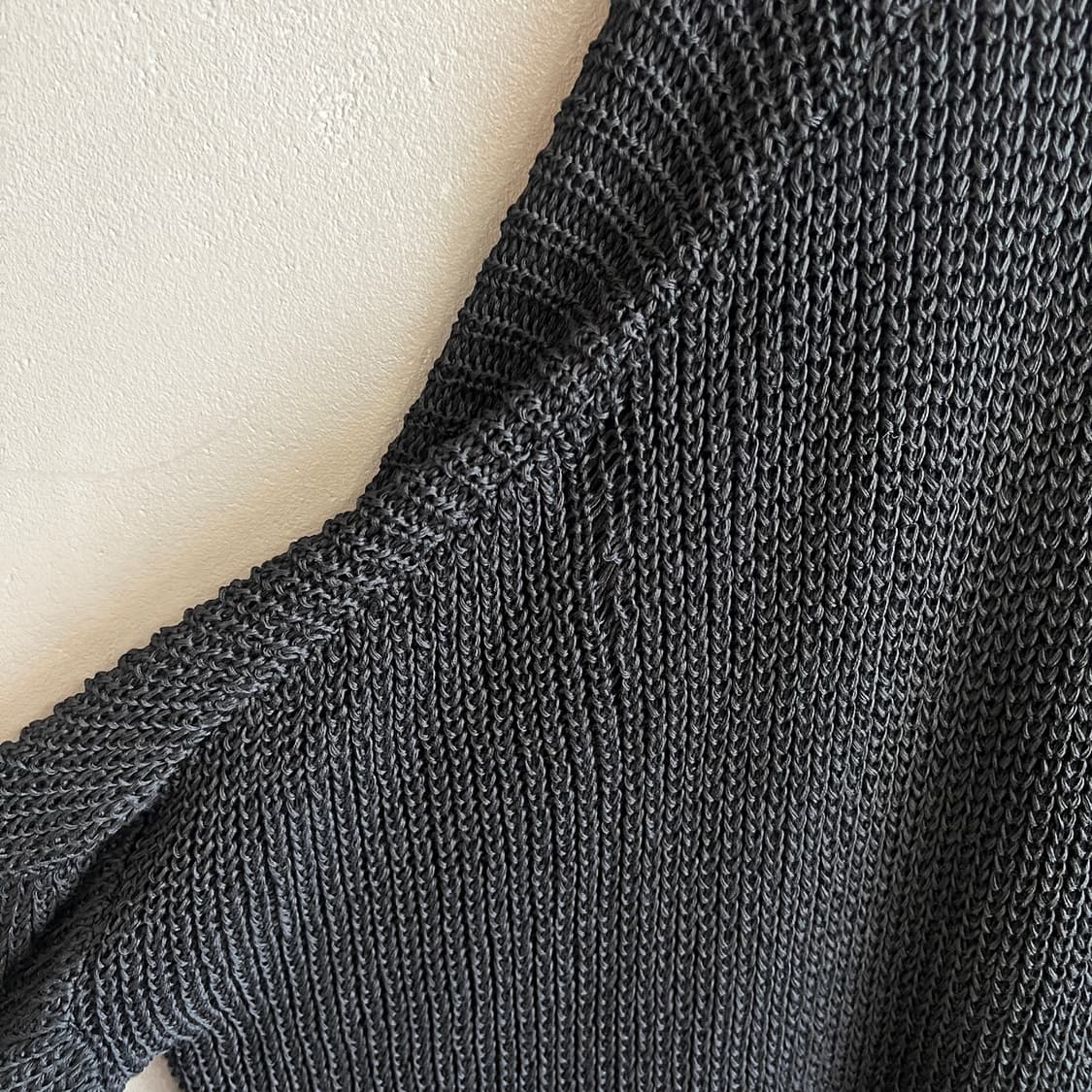 오 프로젝트 린넨 숏슬리브 니트 상품이미지5