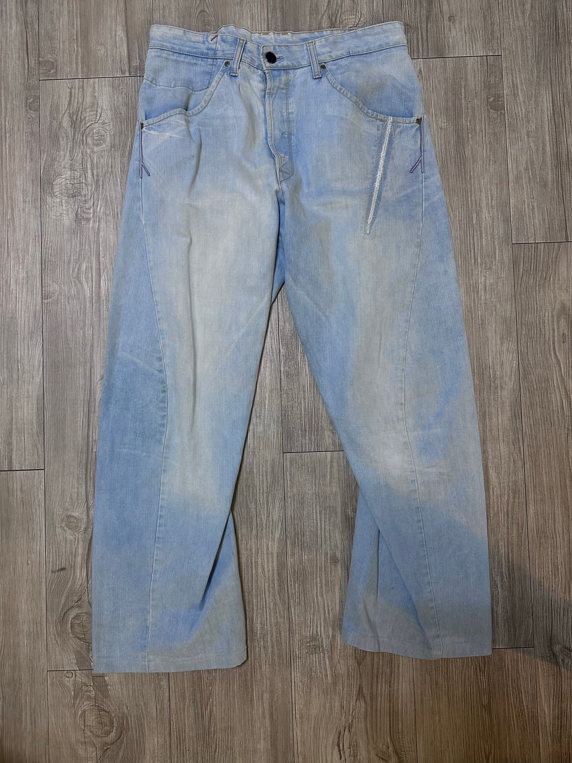 빈티지 리바이스 엔지니어드 진 라이트 블루 상품이미지1