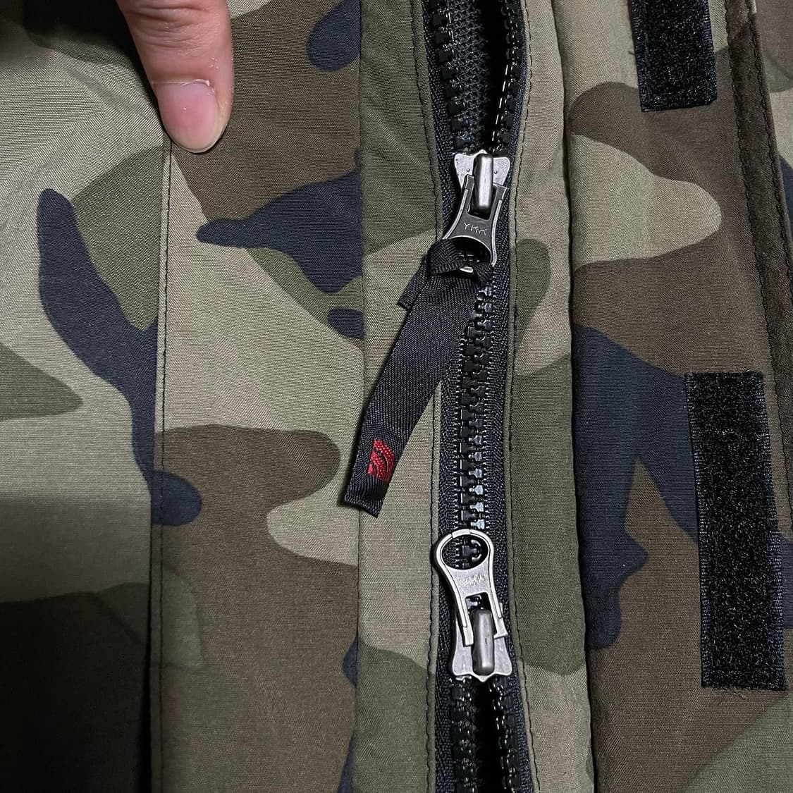 노스페이스 밀리터리 카모 바람막이 상품이미지5