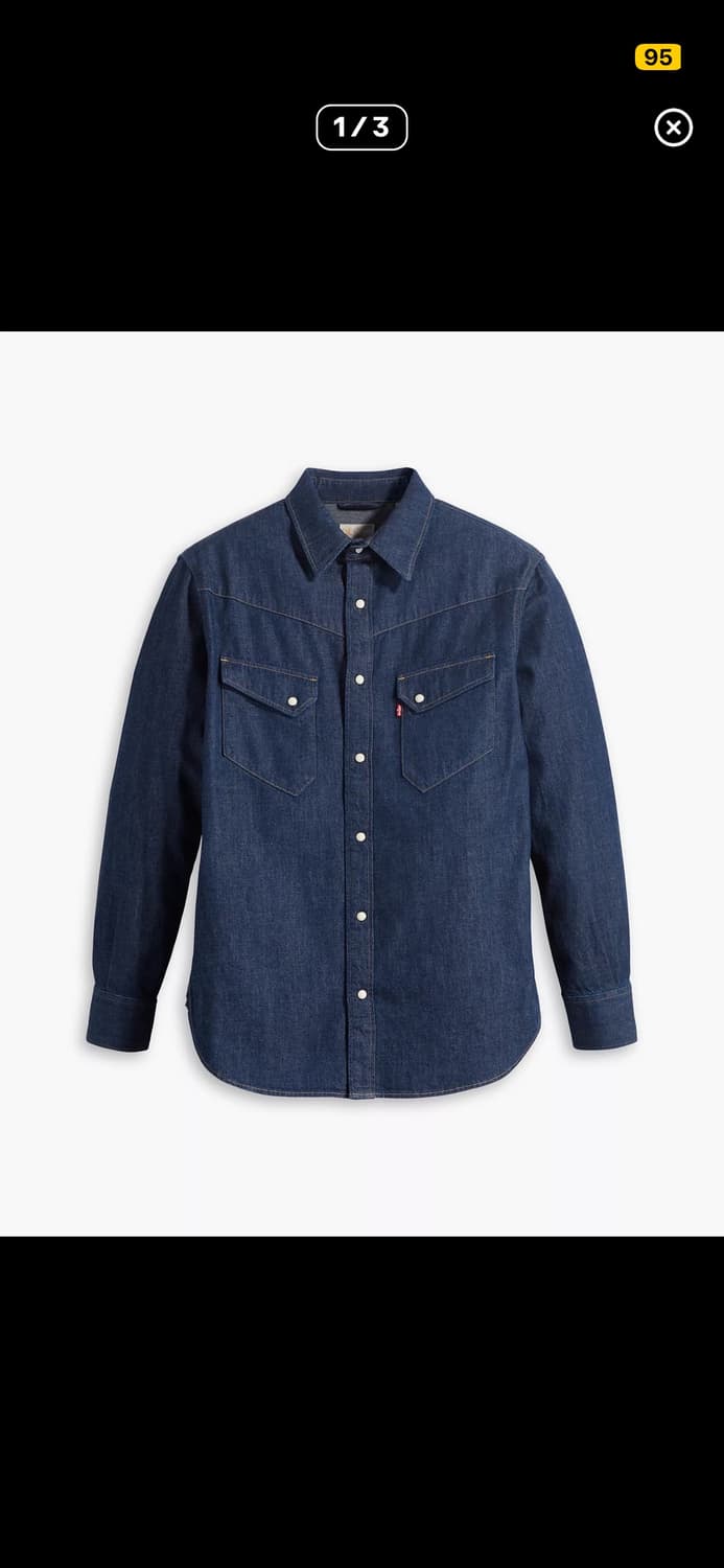 리바이스 롱혼 주우재 셔츠 L 삽니다 상품이미지2