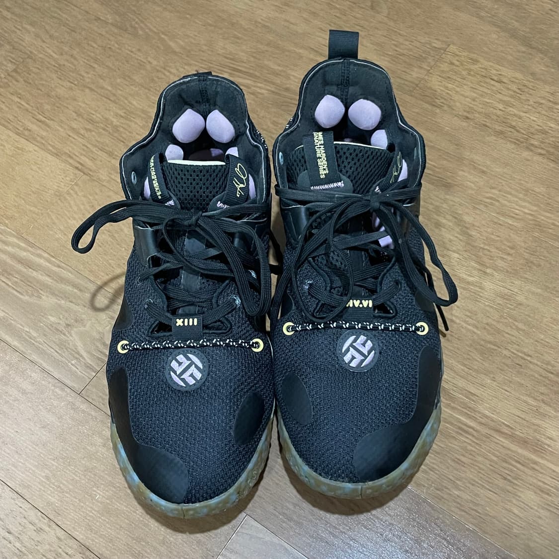 아디다스 하든 Vol. 6 올블랙 농구화 265-270 상품이미지2