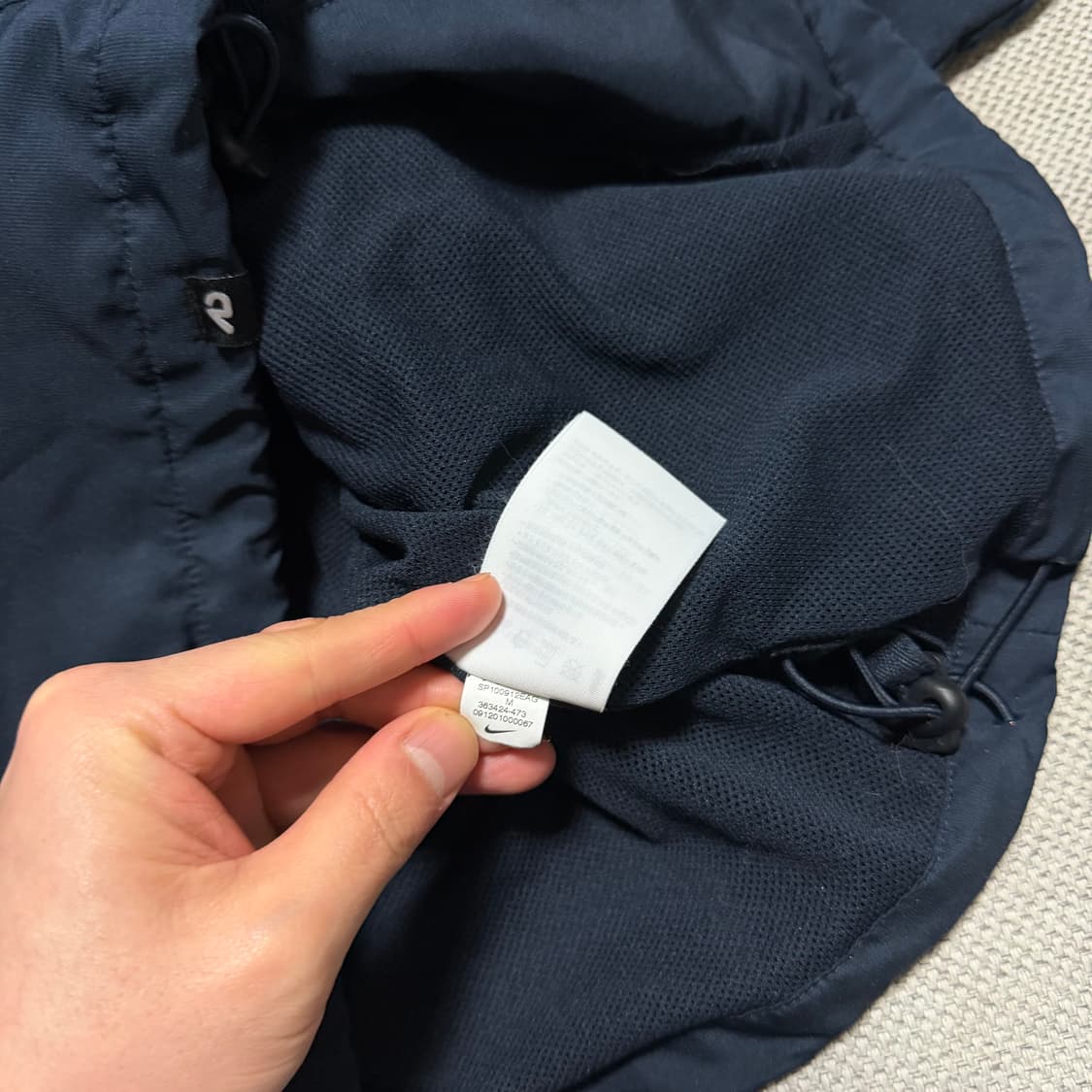 나이키 스우시 로고 바람막이 상품이미지5