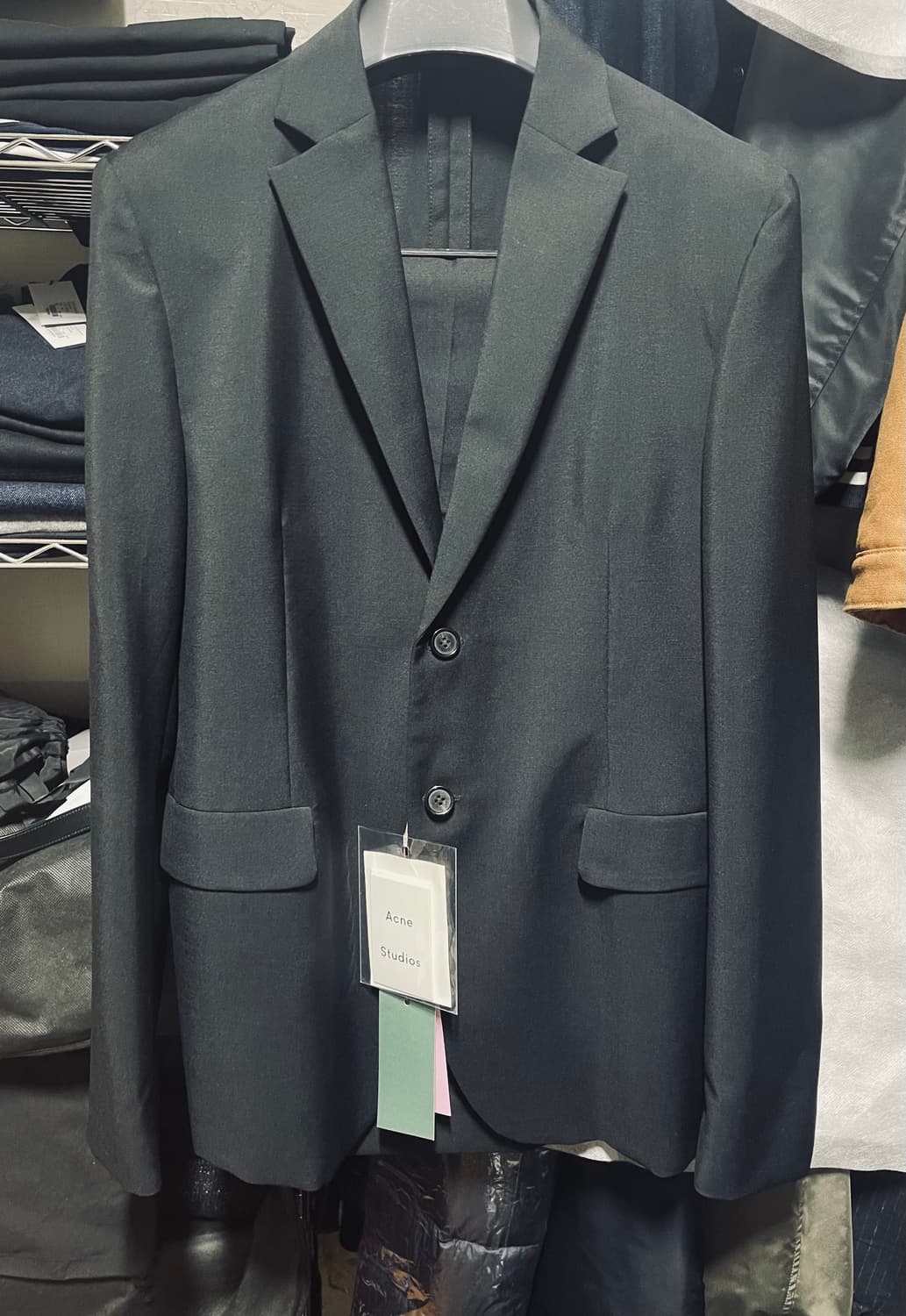 아크네스튜디오 블랙 셋업수트48사이즈 새상품 상품이미지1