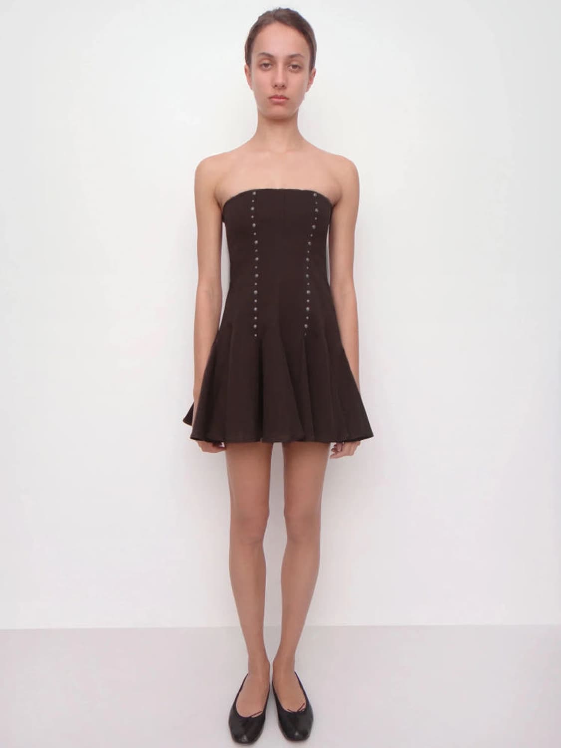 기마구아스 Williams Dress 윌리엄 원피스 - 브라운 상품이미지3
