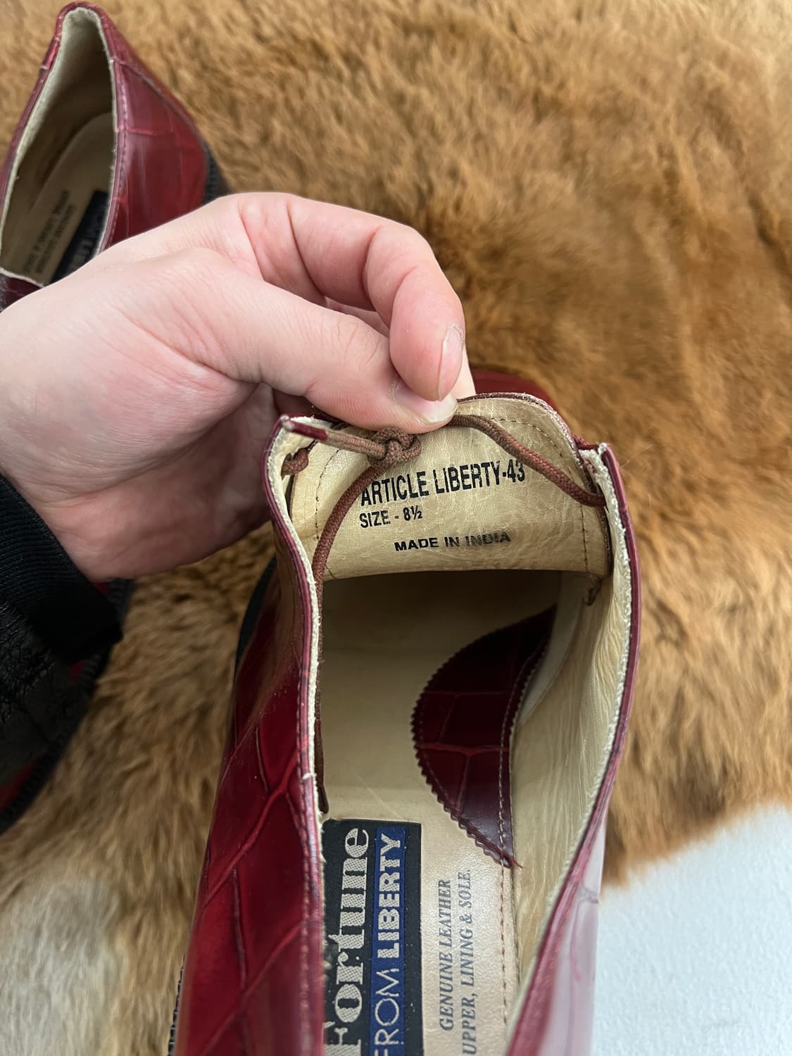 레더 스퀘어토 더비 상품이미지4