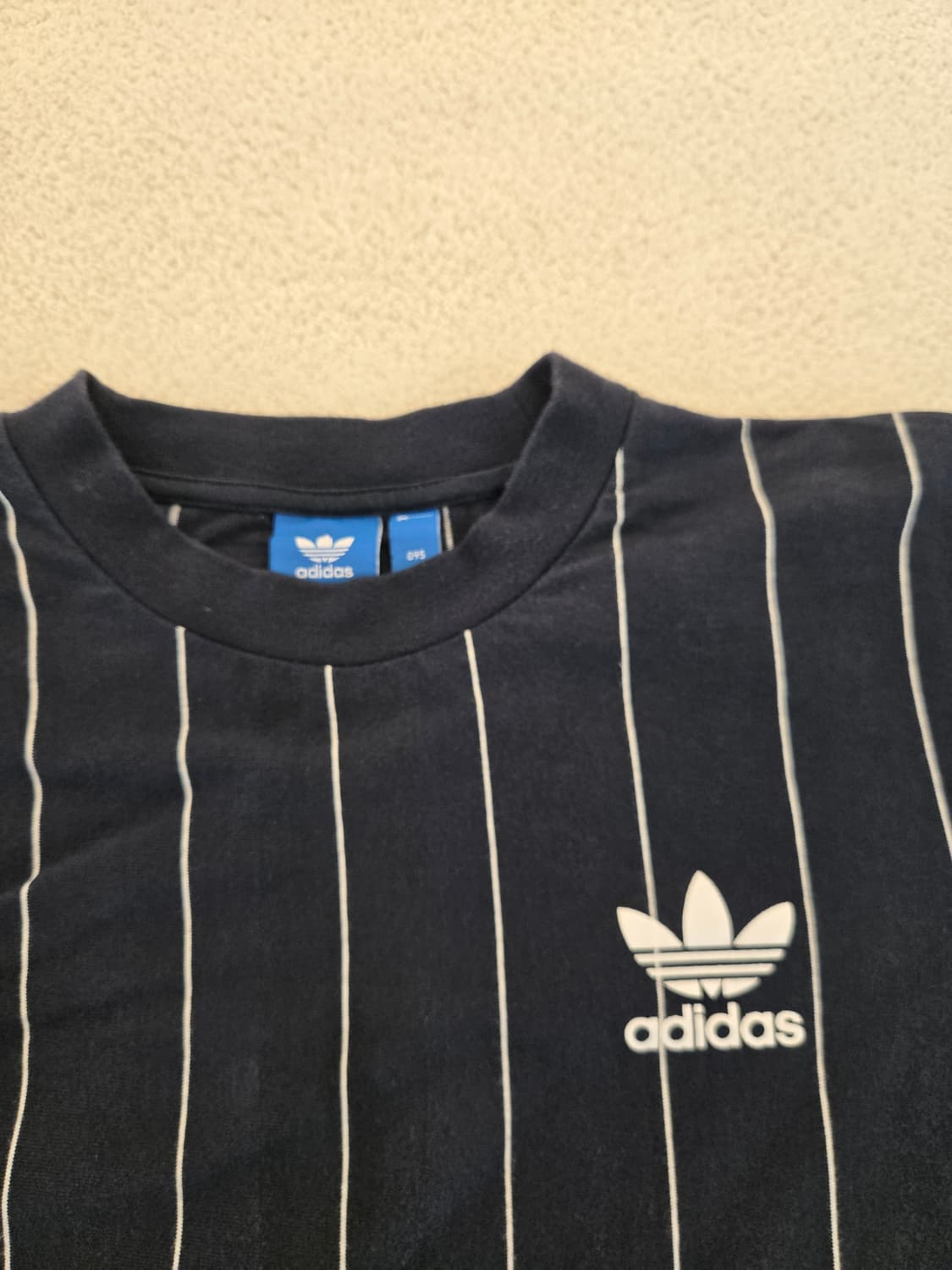 아디다스 스트라이프 긴팔 도코PS티셔츠 네이비 95 상품이미지3