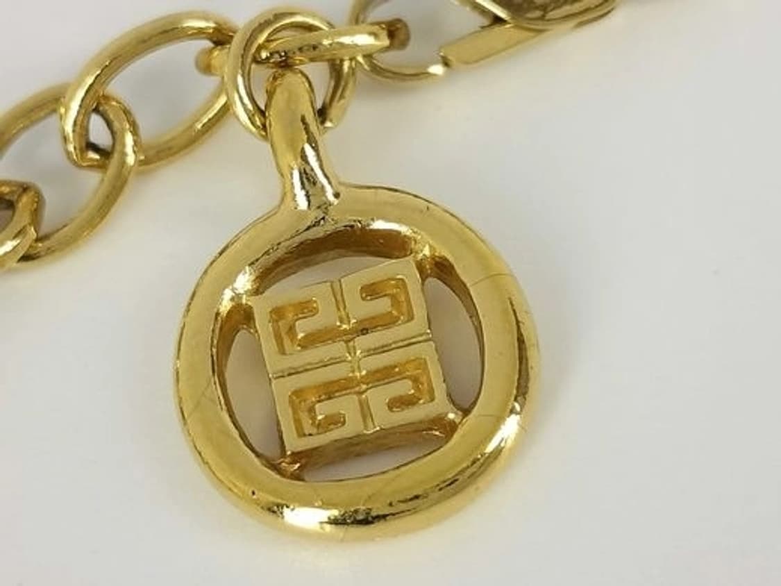 ​[예약] 지방시 정품 왕다이아(fk) 빈티지 로고 목걸이/B급 상품이미지9