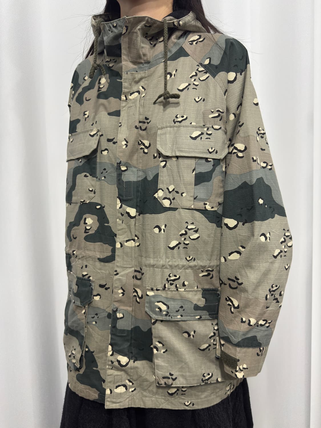 camo hood jacket 상품이미지2
