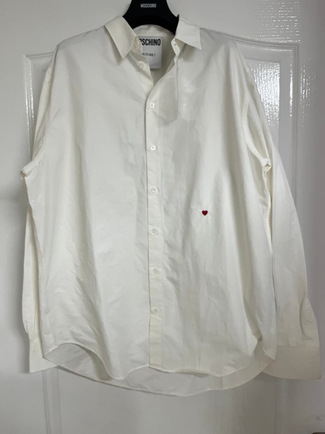 새상품) 모스키노 모던한 화이트 셔츠 상품이미지1
