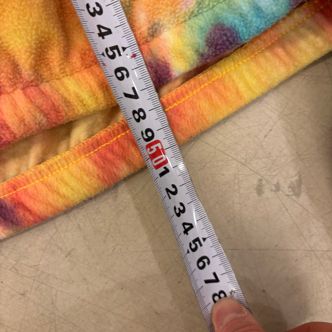 오베이 타이다이 크롭 플리스 후드티 상품이미지4