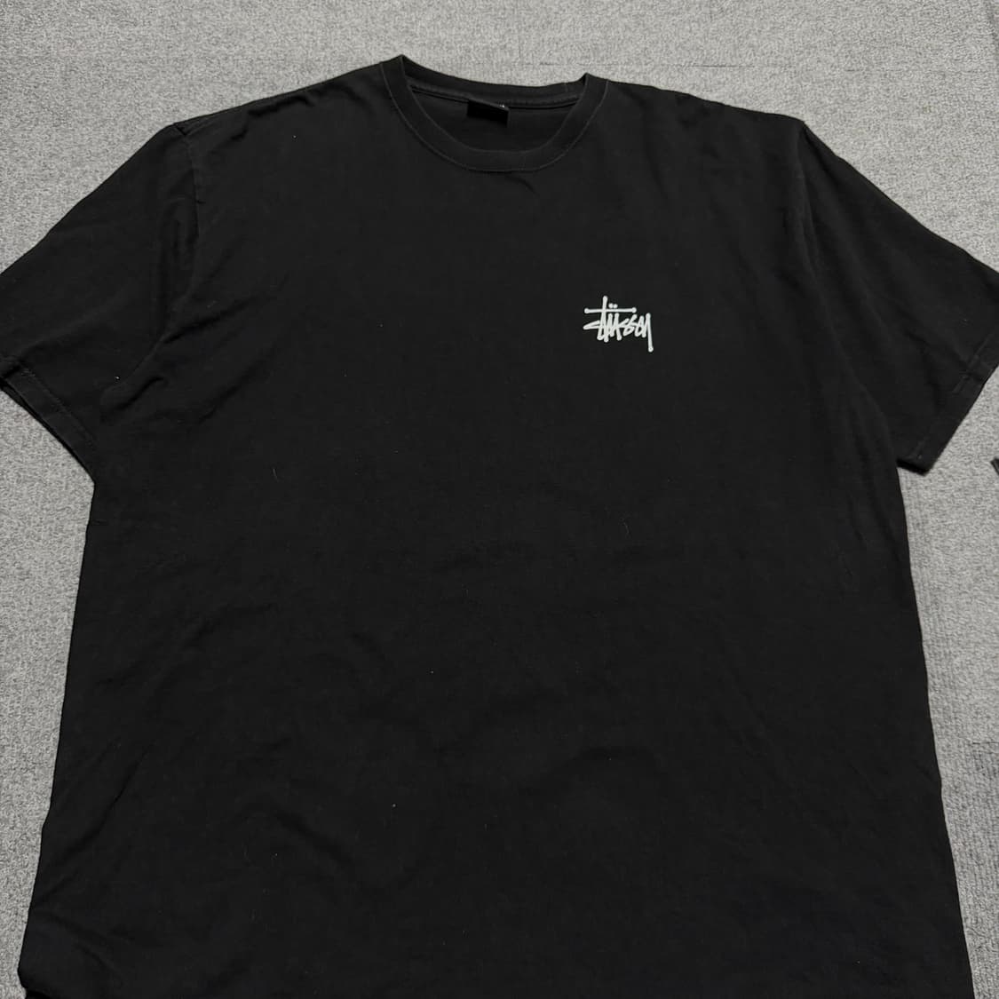 스투시 블랙 반팔 티셔츠 XL 상품이미지3