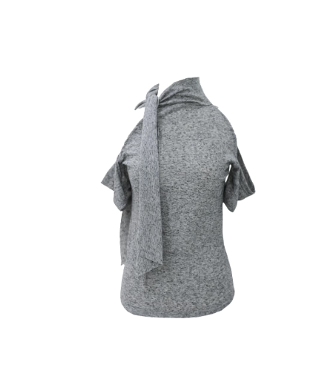 MIAE Halter open shoulder T GREY 상품이미지1