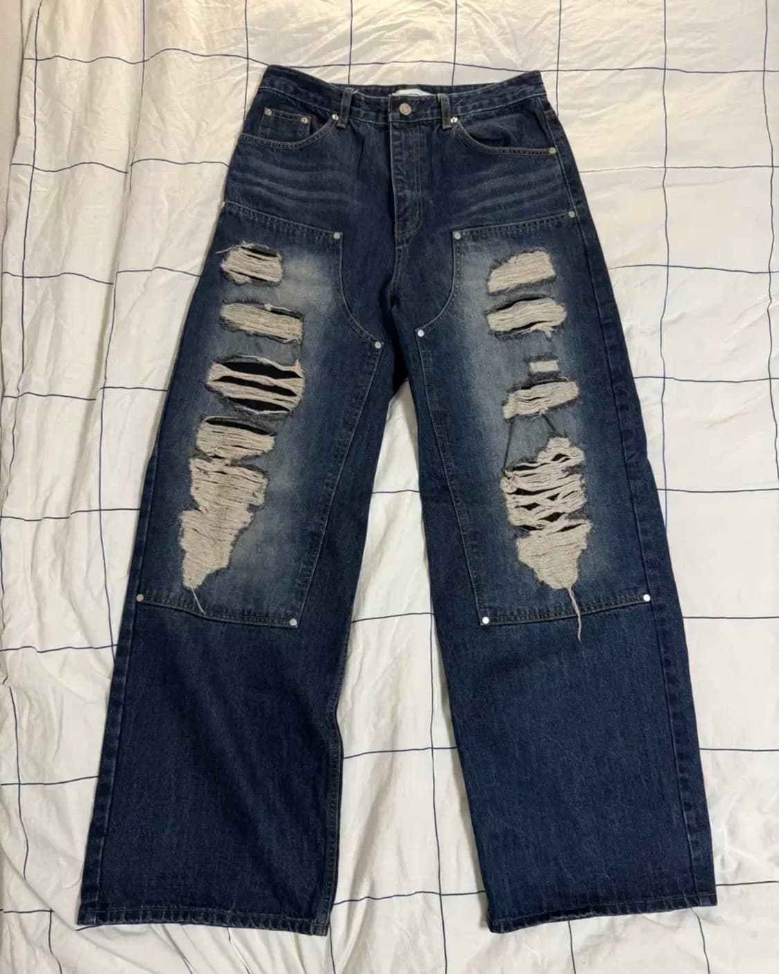 [m] 캑터스도넛 마켓 데님팬츠 상품이미지2